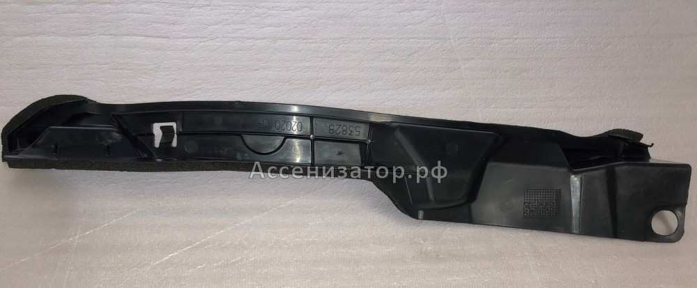 Пыльник переднего левого крыла TOYOTA COROLLA E120 HB 5382802020