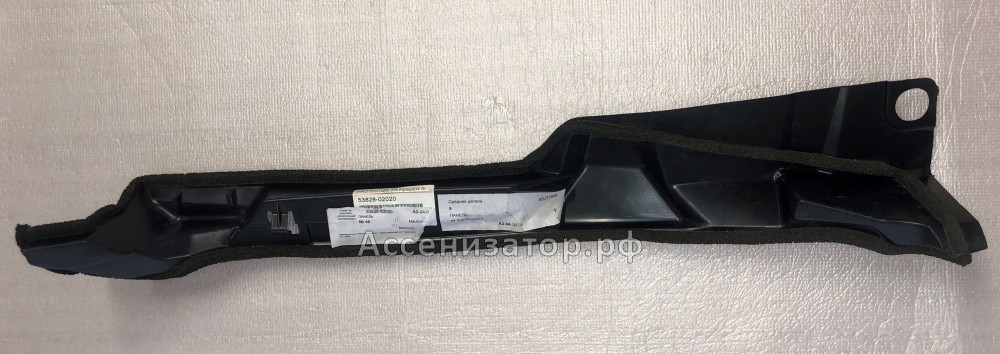 Пыльник переднего левого крыла TOYOTA COROLLA E120 HB 5382802020