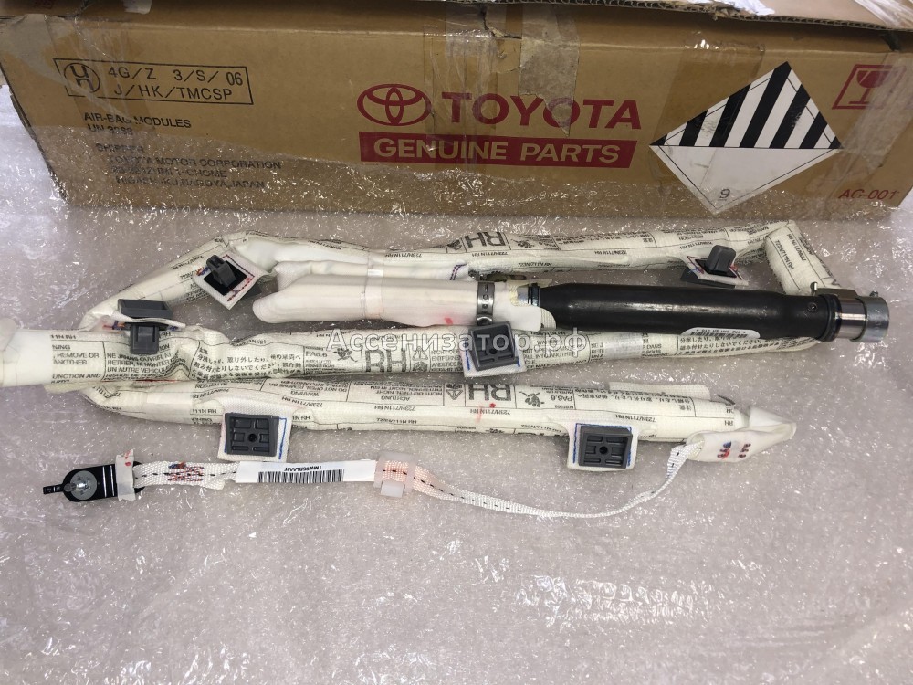 Подушка безопасности боковая правая TOYOTA COROLLA Е120 6217013011