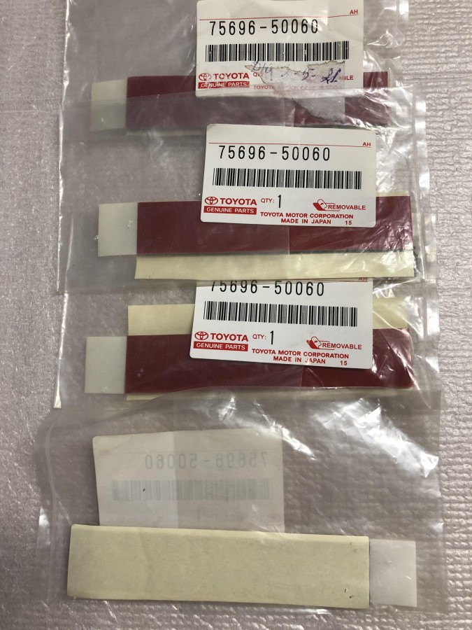 Уплотнитель TOYOTA 7569650060