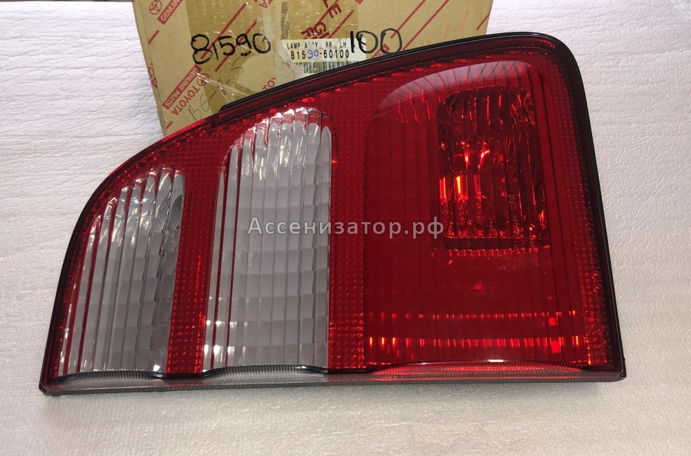 Фонарь задний внутренний левый TOYOTA LC 100 1998-2007 8159060100