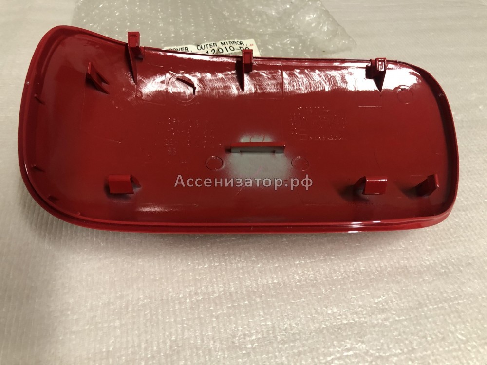 Корпус зеркала наружный красный TOYOTA COROLLA E120 8791512010D0