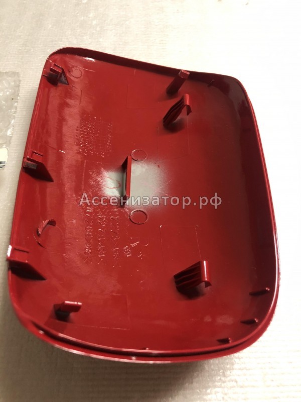 Корпус зеркала наружный красный TOYOTA COROLLA E120 8791512010D0