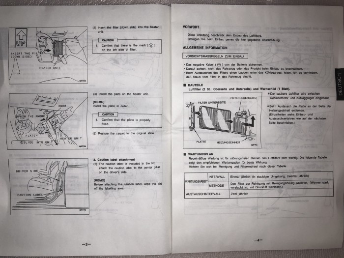 Фильтр салона TOYOTA 8888020020