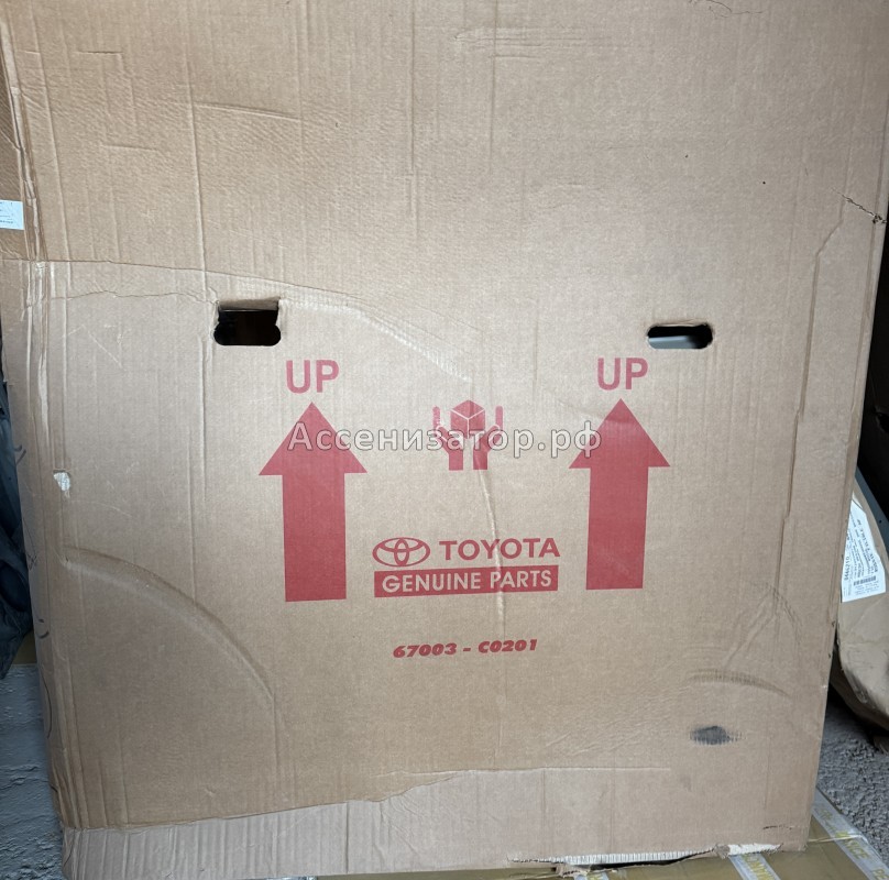 Дверь Toyota Corolla Verso 2004-2009 670040F010 задняя левая