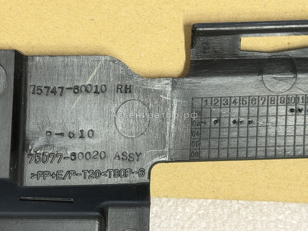 Молдинг Lexus GX470 7574760010